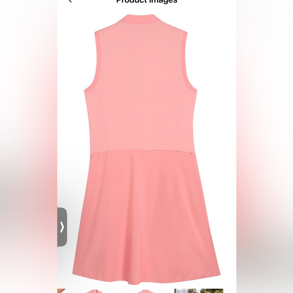 NWT Puma Aerlon Mock Neck Sleeveless Golf Tennis Dress Sz XL $100 - Picture 6 of 8